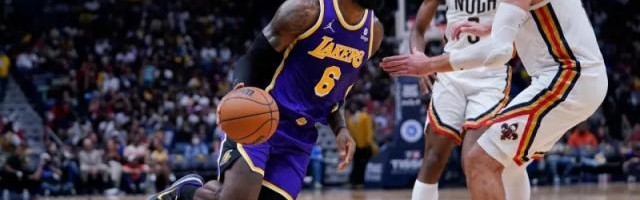 jjb-詹皇：脚踝受伤让我失去爆发力 希望不会缺席比赛