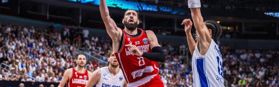 尽力了！可惜前篮网锋线老将还是没办法帮助格鲁吉亚晋级半决赛